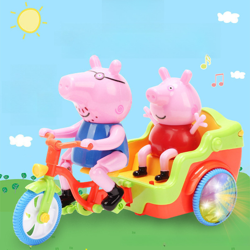 Kids Toys Electric Car - Розовая поросенок на батарейках, игрушечный электрический