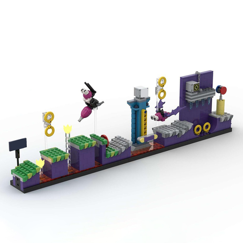 Kids Toys Zone - 874 детали MOC Ideas CUUSOO Sonic