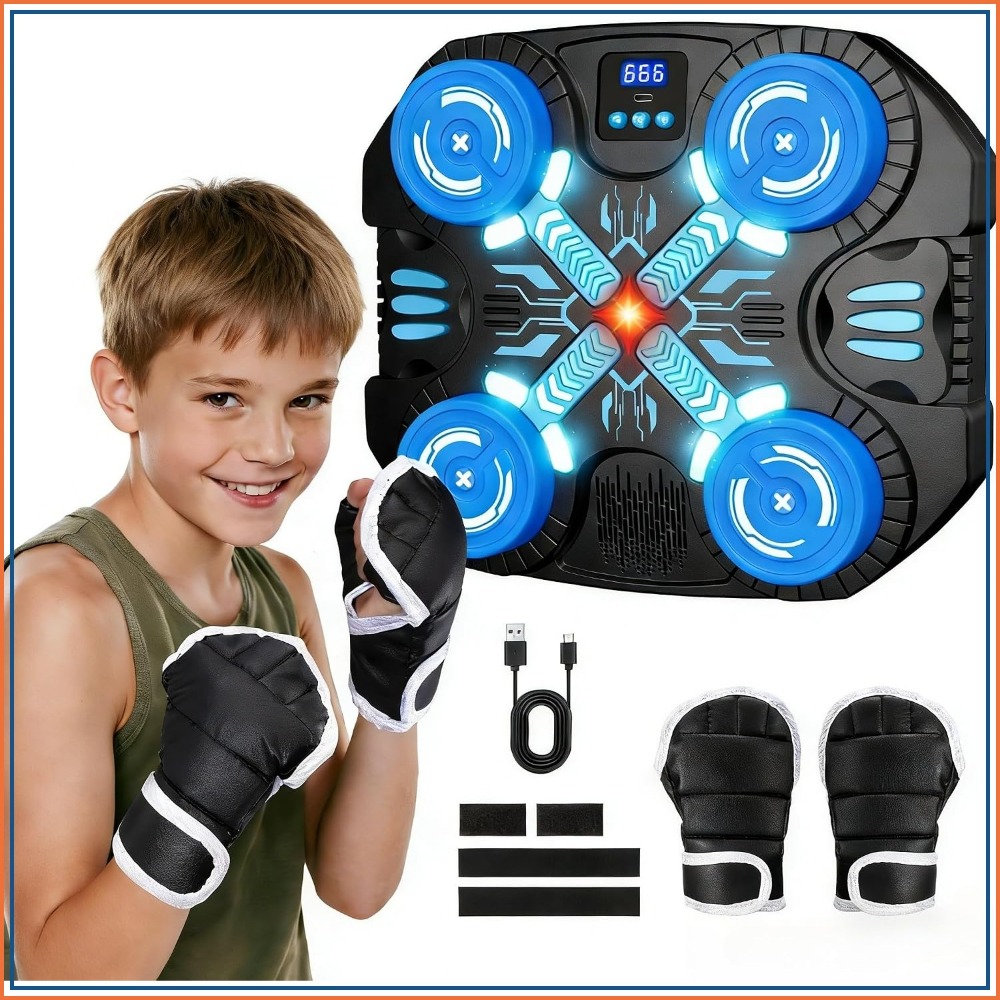 Kids Toys And Games - Музыкальный боксерский тренажер для детей 4-10