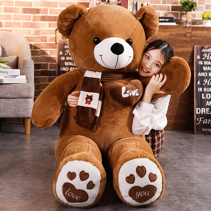 Плюшевый медведь с шарфом Hugg – обзор и цена Kids Toys Quality