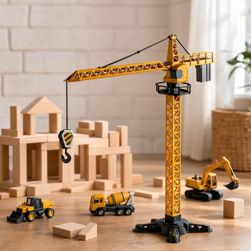 Игрушечный башенный кран, имит – обзор и цена Kids Toys And Games