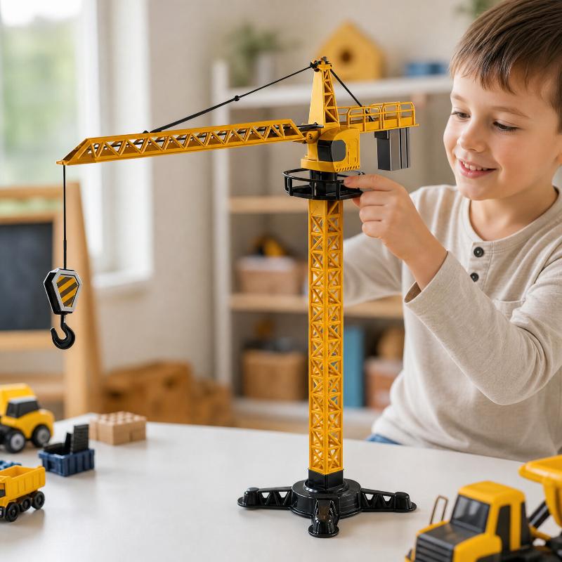 Игрушечный башенный кран, имит – обзор и цена Kids Toys And Games